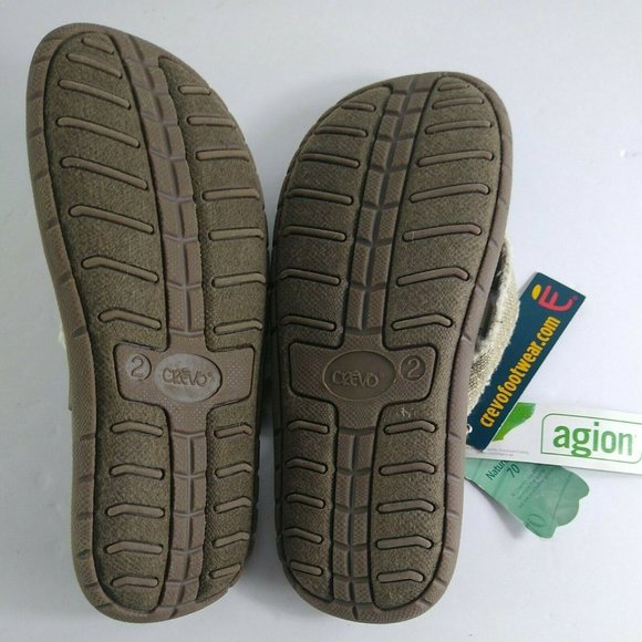 Boys Crevo Flip Flops NWT Size 2 Recycled Comfort - Picture 5 of 5